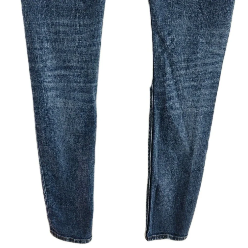 Lucky Brand Bridgette Skinny Women's Ankle Jeans, Size 00/24, Distressed, Blue - Picture 9 of 14